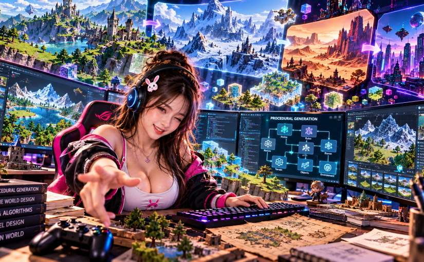 Procedural Generation: Teknologi di Balik Dunia Game yang Terus Berubah